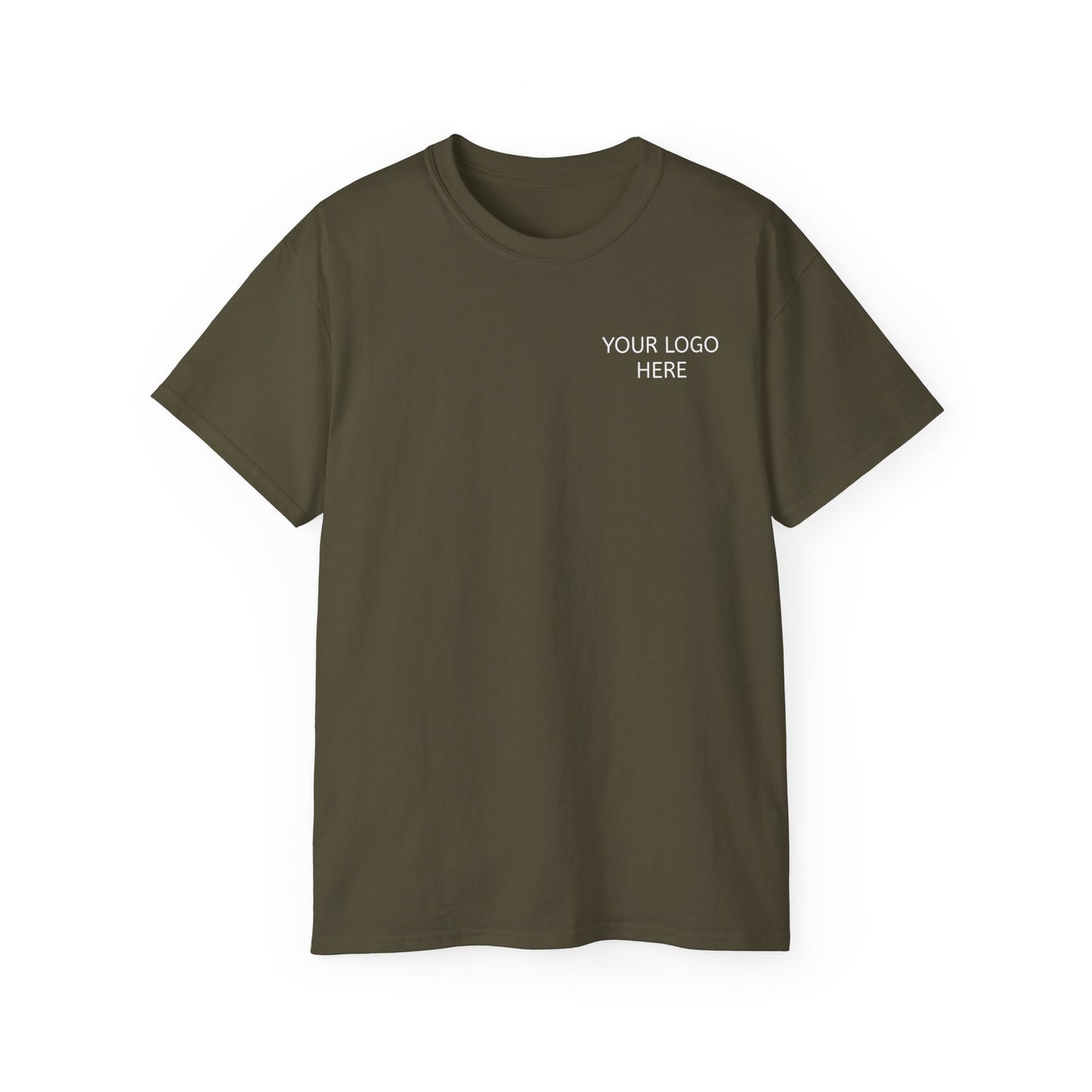 Custom Logo Unisex Ultra Cotton Tee - Perfect for Events, Promotions, and Everyday Wear