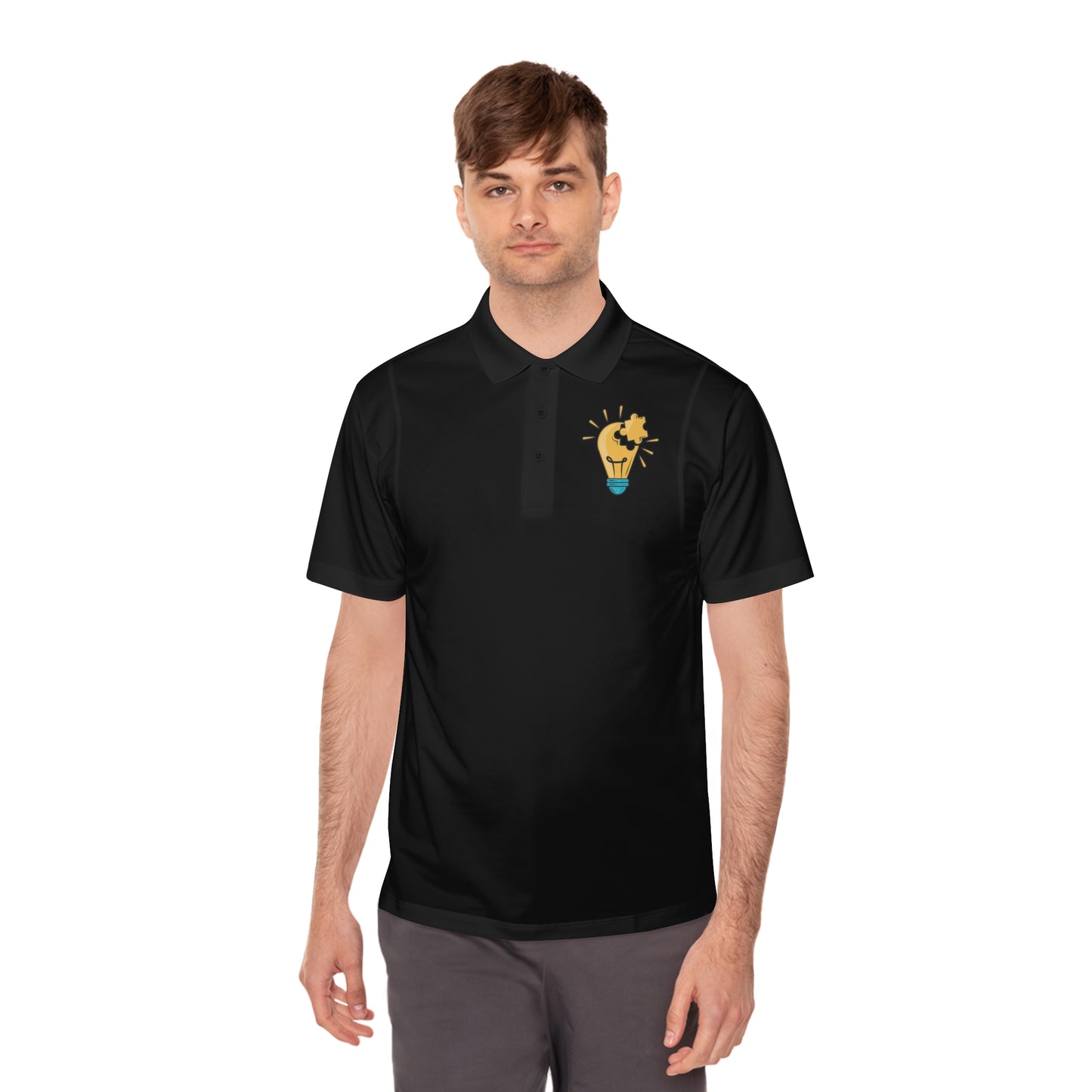 Men's Sport Polo Shirt with Custom Logo