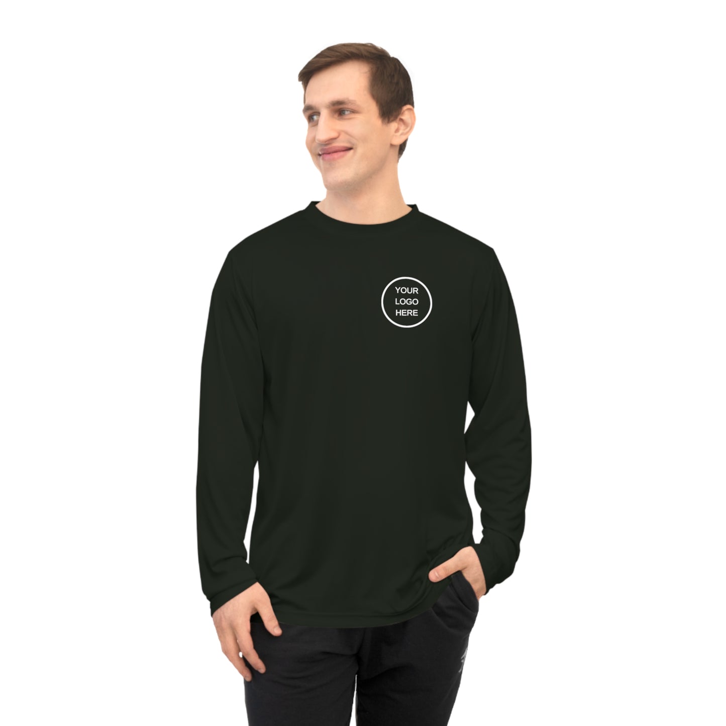 Custom Unisex Performance Long Sleeve Shirt - Ideal for Sports & Outdoor Activities