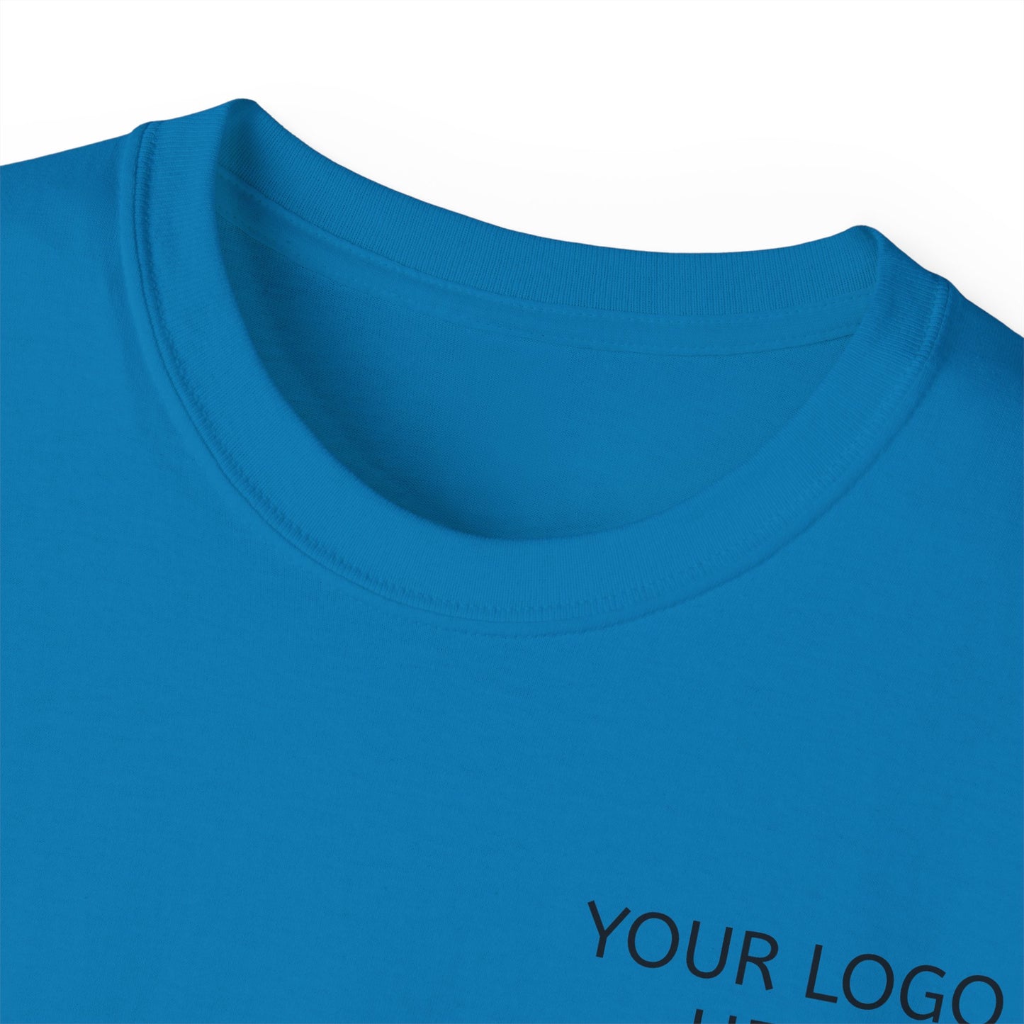 Custom Logo Unisex Ultra Cotton Tee - Perfect for Events, Promotions, and Everyday Wear