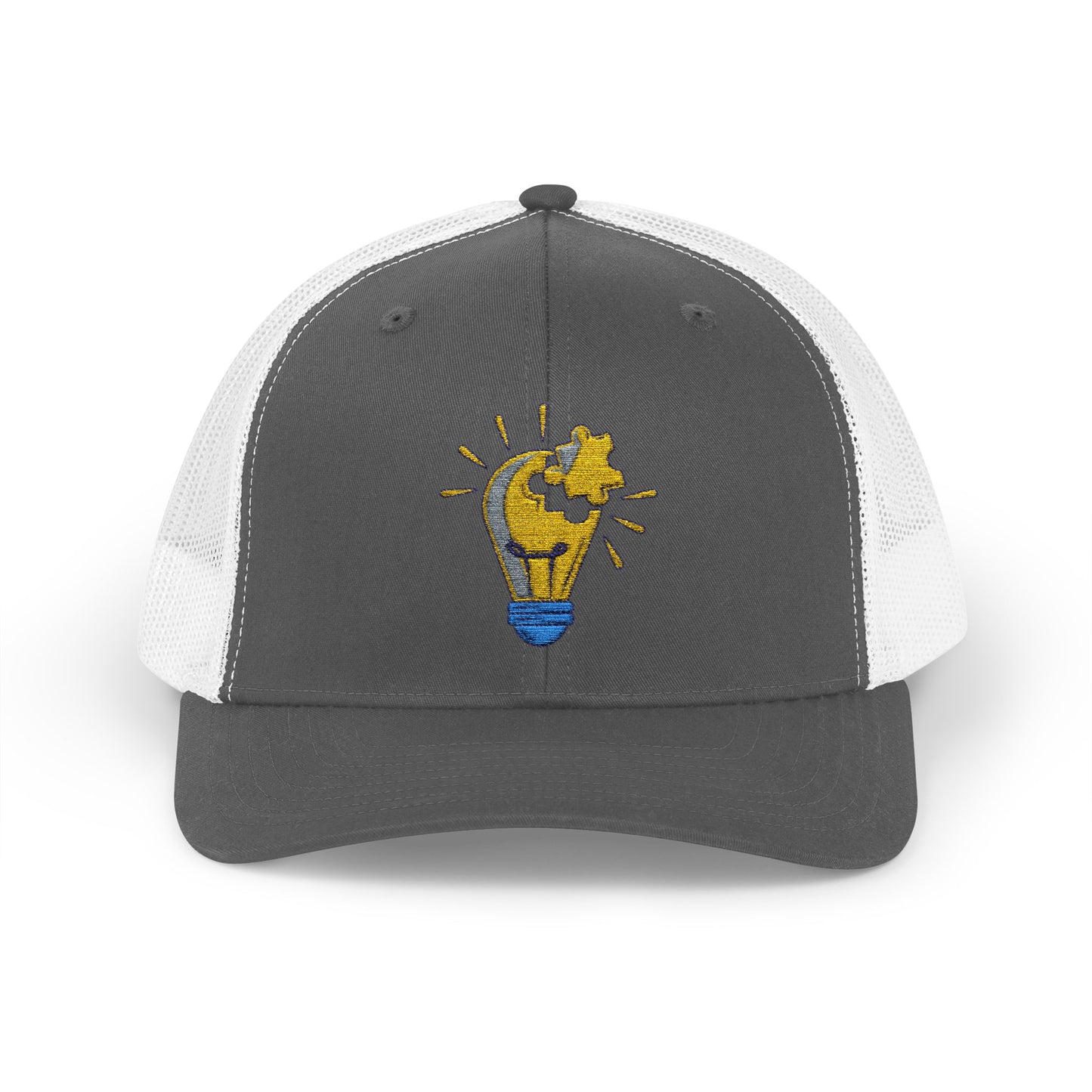 Creative Lightbulb Snapback Trucker Cap | Bright Idea Hat for Innovators