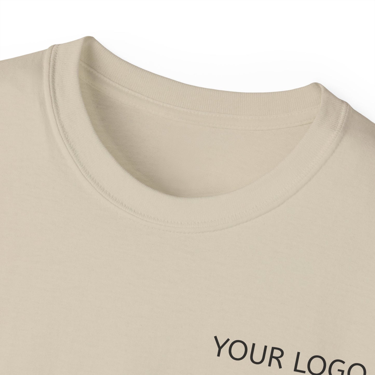 Custom Logo Unisex Ultra Cotton Tee - Perfect for Events, Promotions, and Everyday Wear