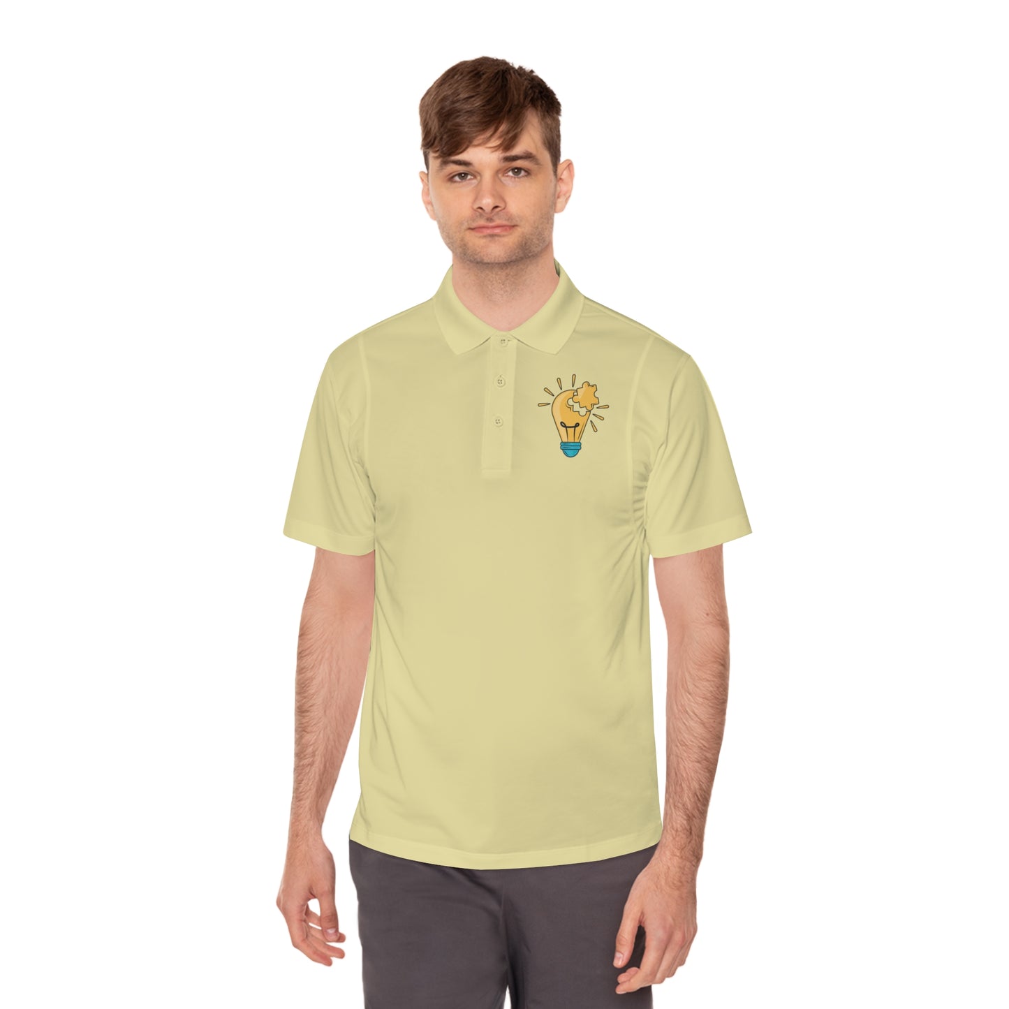 Men's Sport Polo Shirt with Custom Logo