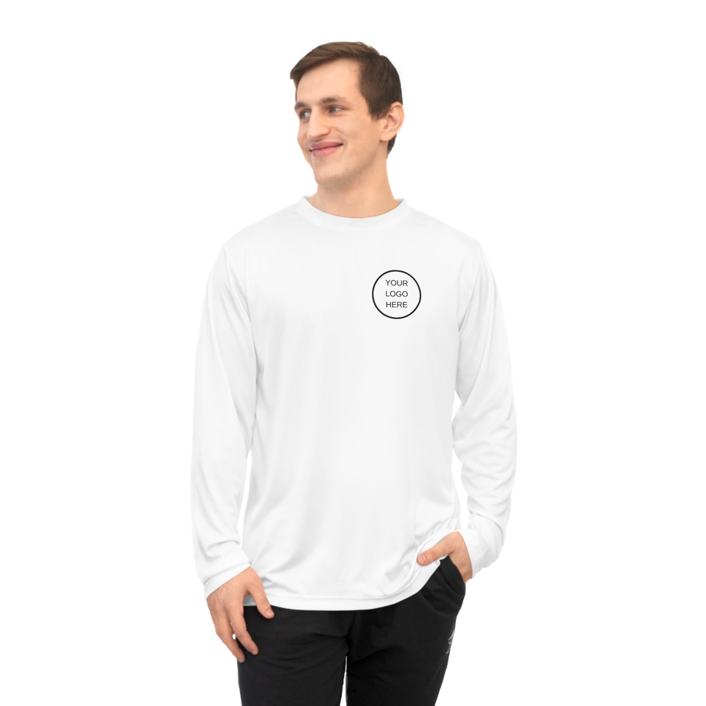 Custom Unisex Performance Long Sleeve Shirt - Ideal for Sports & Outdoor Activities