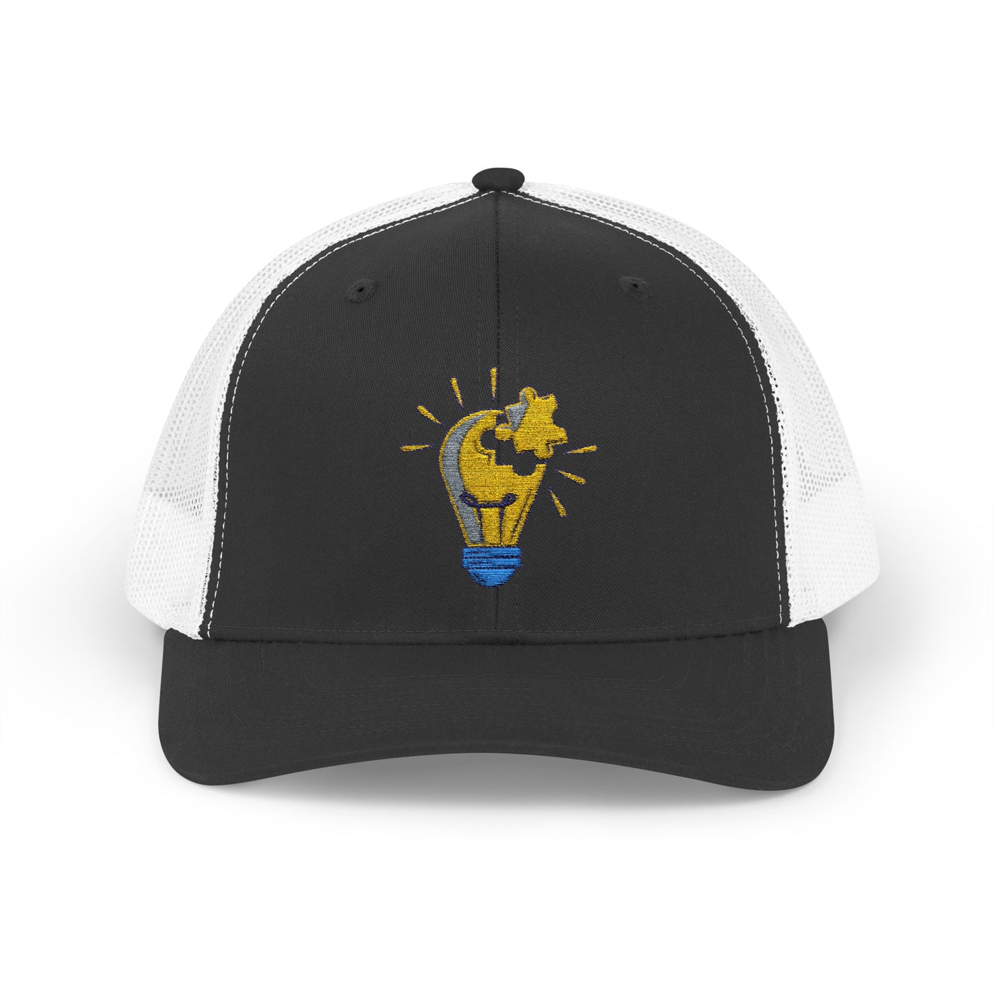 Creative Lightbulb Snapback Trucker Cap | Bright Idea Hat for Innovators