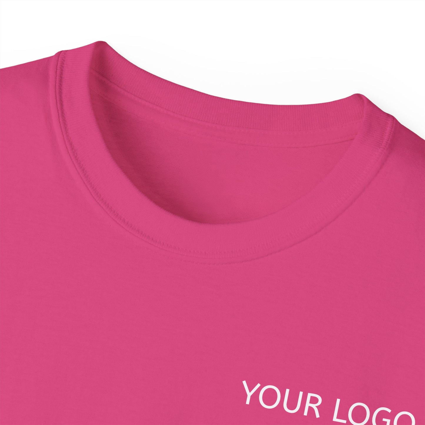 Custom Logo Unisex Ultra Cotton Tee - Perfect for Events, Promotions, and Everyday Wear