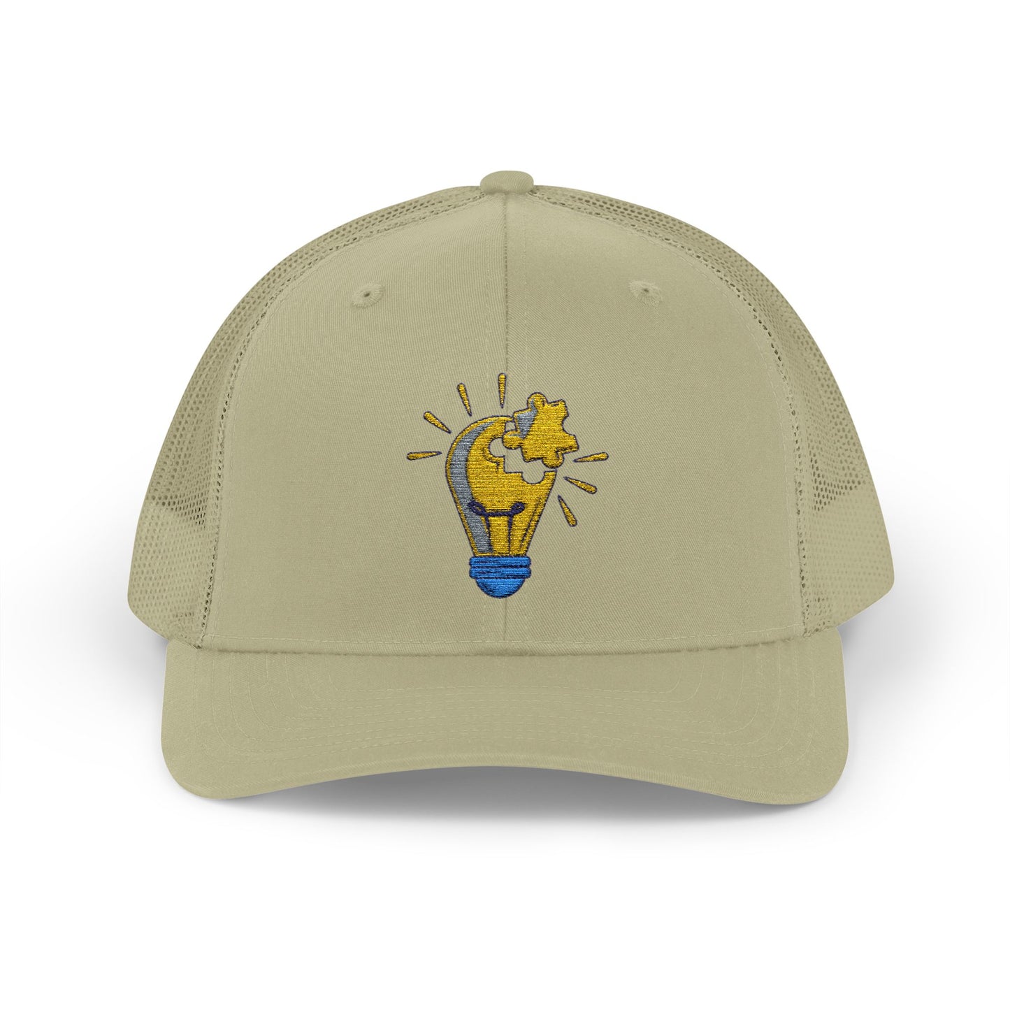 Creative Lightbulb Snapback Trucker Cap | Bright Idea Hat for Innovators