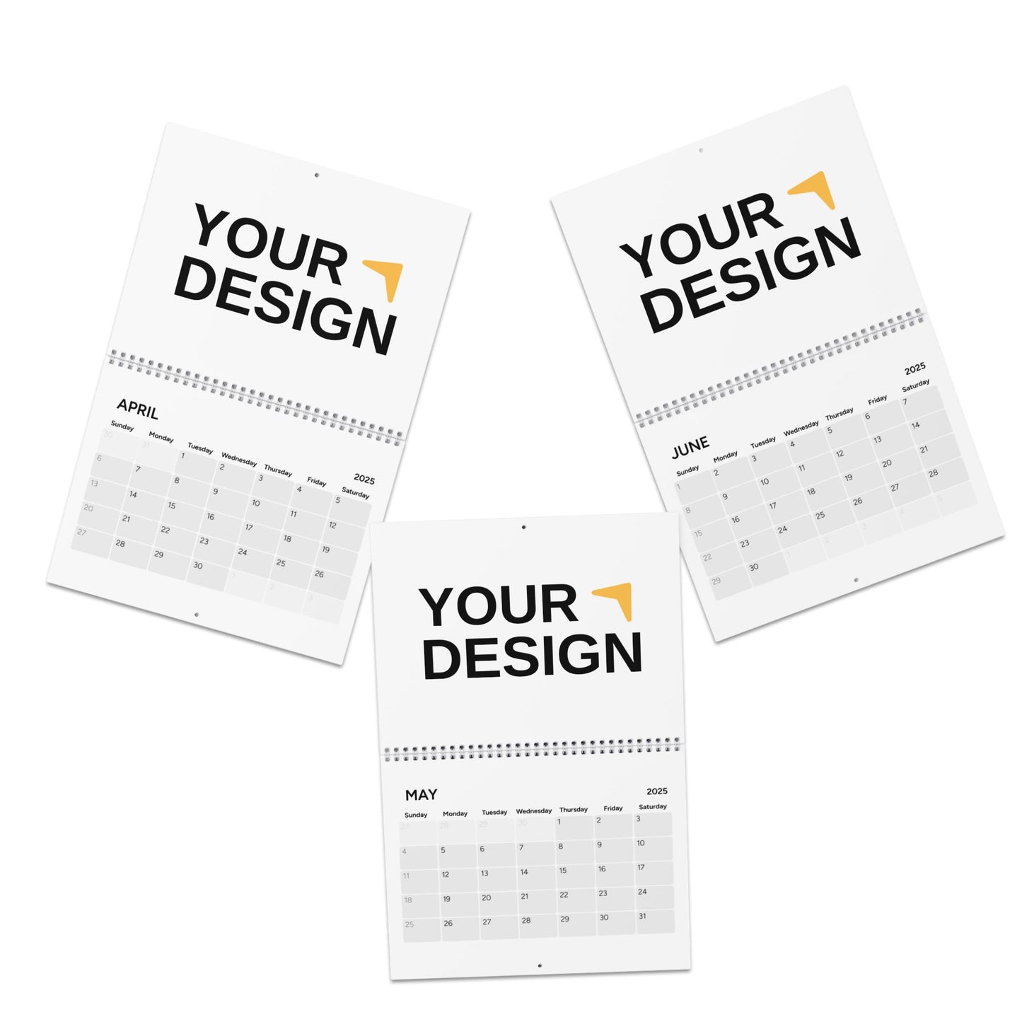 Custom 2025 Wall Calendar - Personalized Design for Planning & Organization