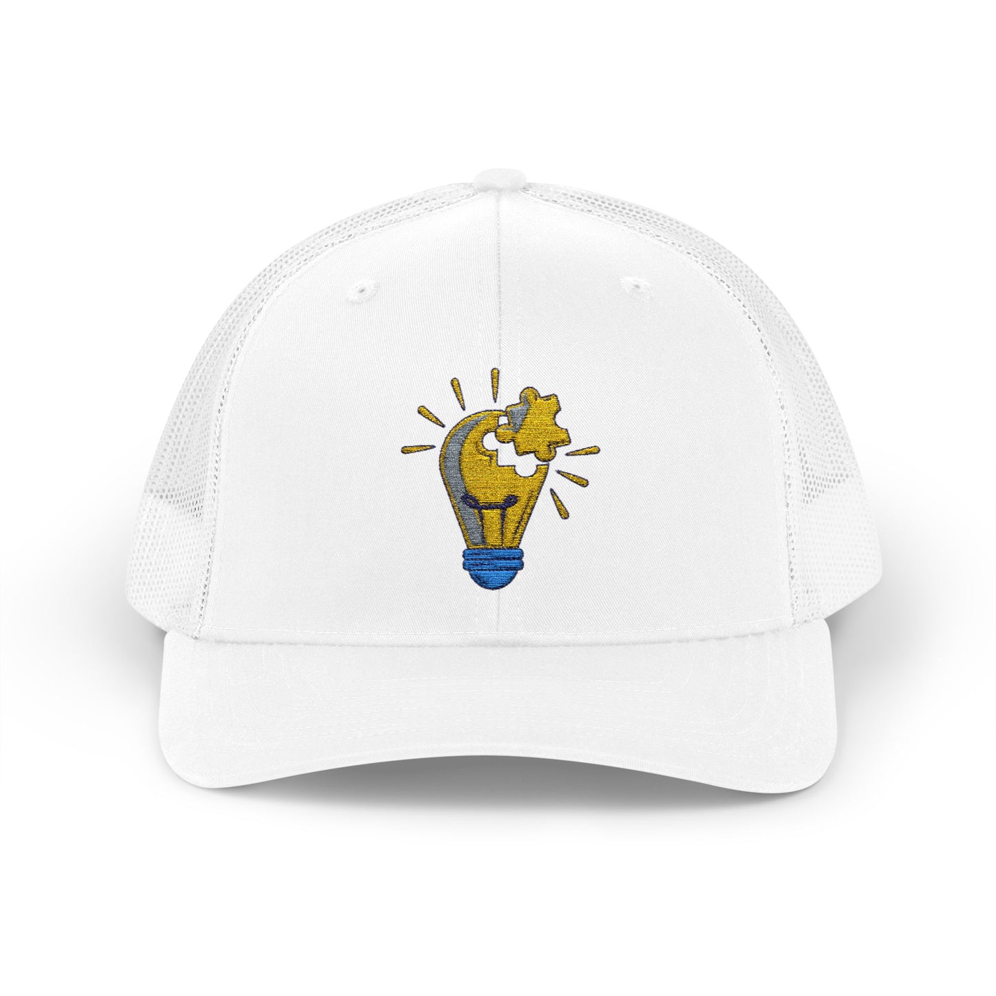 Creative Lightbulb Snapback Trucker Cap | Bright Idea Hat for Innovators