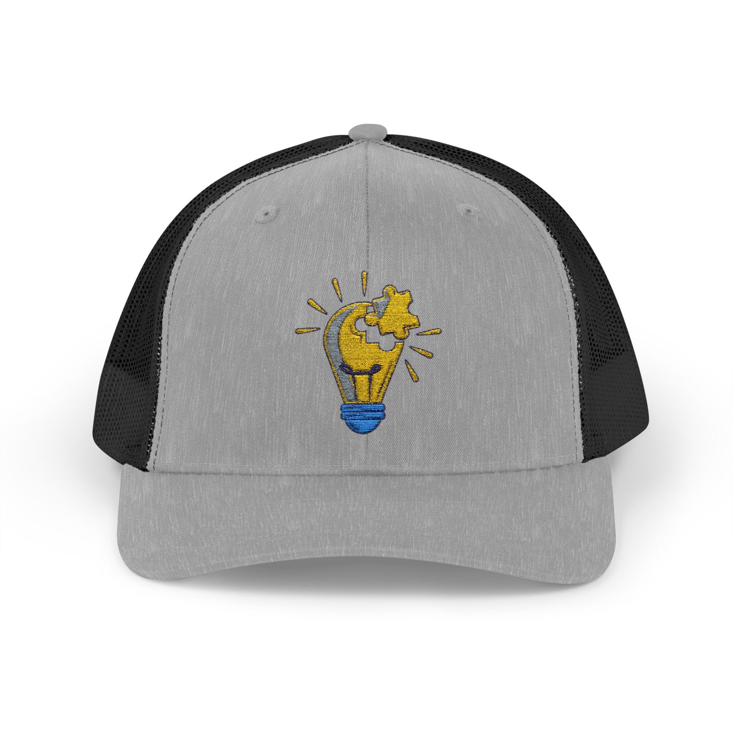 Creative Lightbulb Snapback Trucker Cap | Bright Idea Hat for Innovators