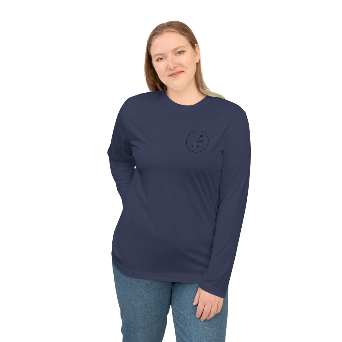 Custom Unisex Performance Long Sleeve Shirt - Ideal for Sports & Outdoor Activities