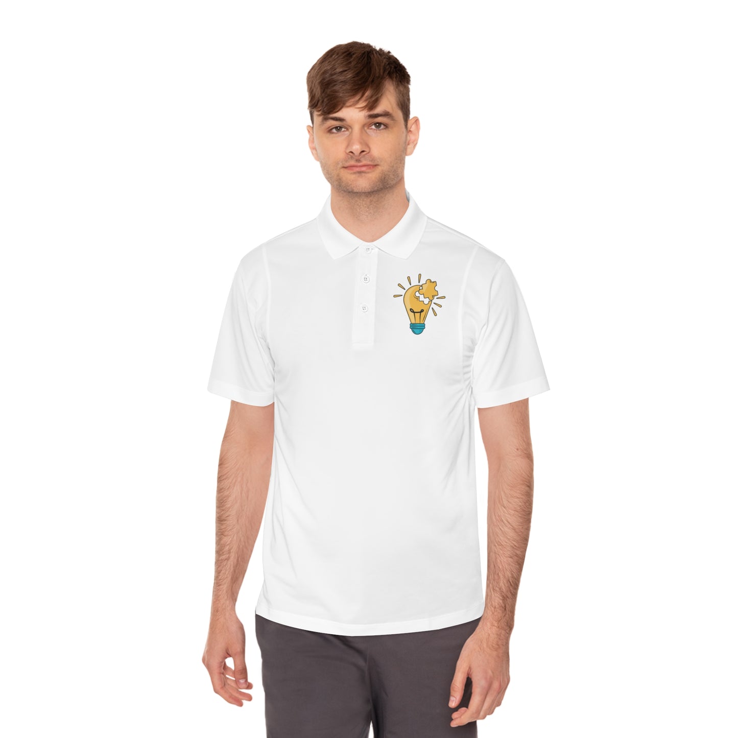 Men's Sport Polo Shirt with Custom Logo