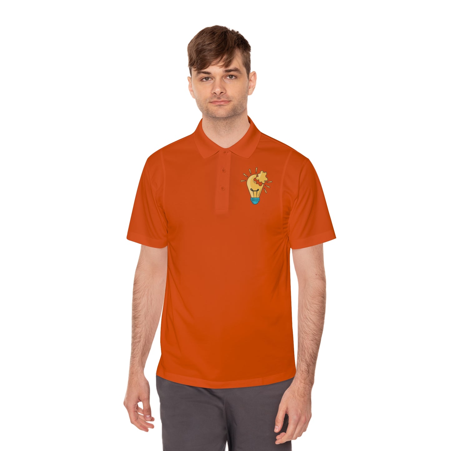 Men's Sport Polo Shirt with Custom Logo