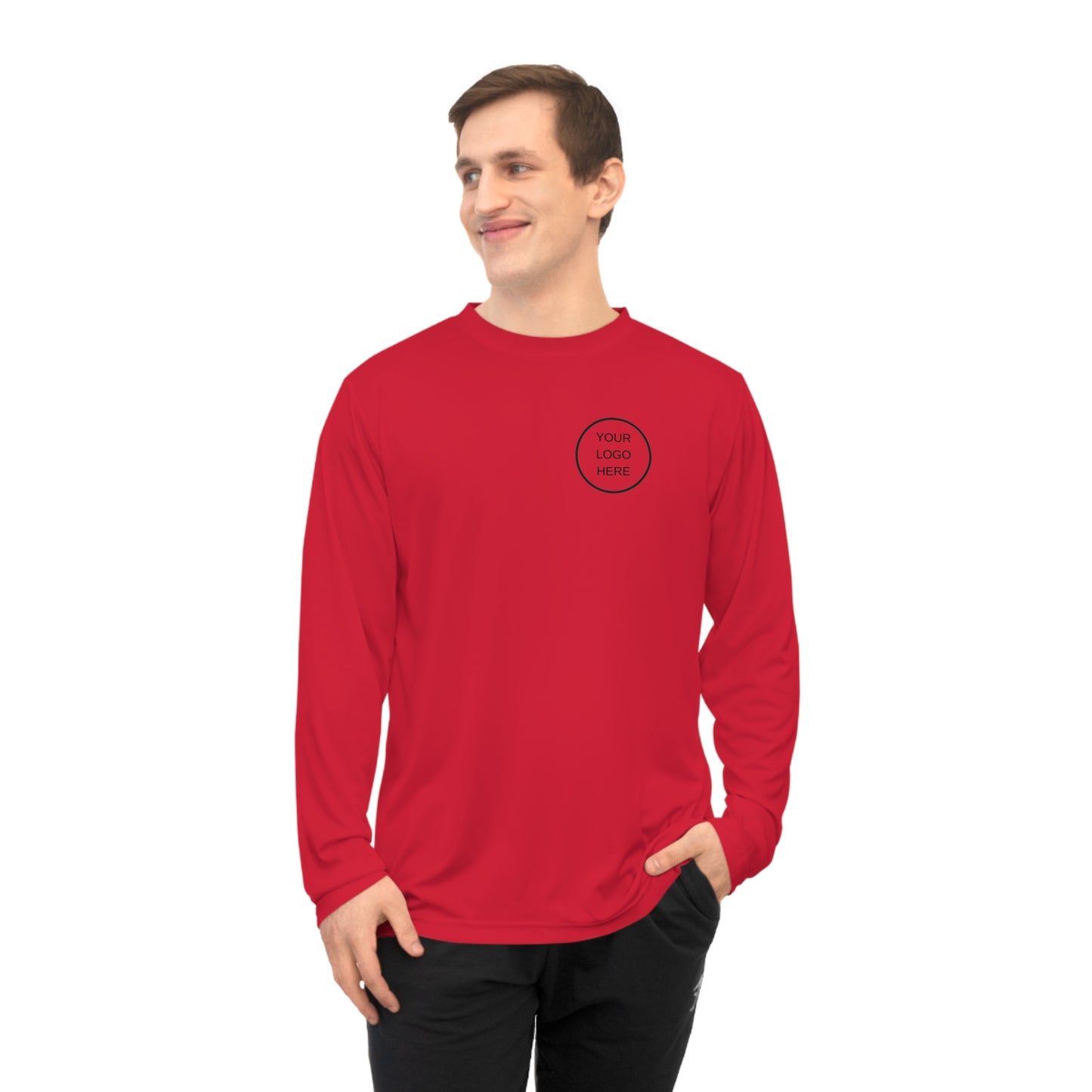 Custom Unisex Performance Long Sleeve Shirt - Ideal for Sports & Outdoor Activities