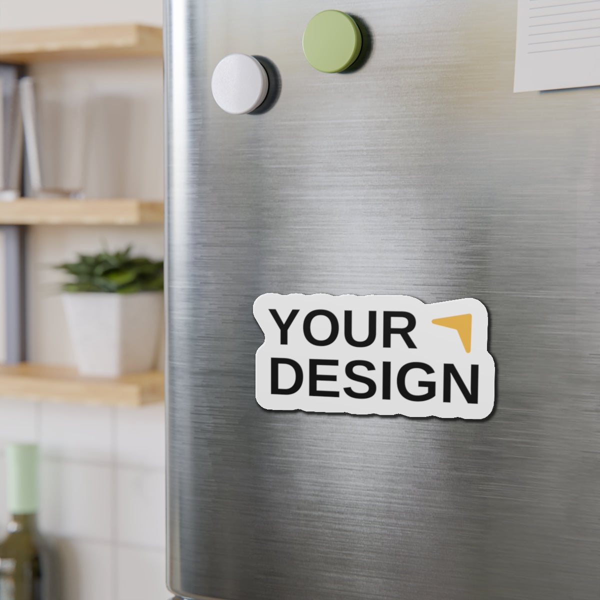 Customizable Die-Cut Magnets - Personalize Your Space