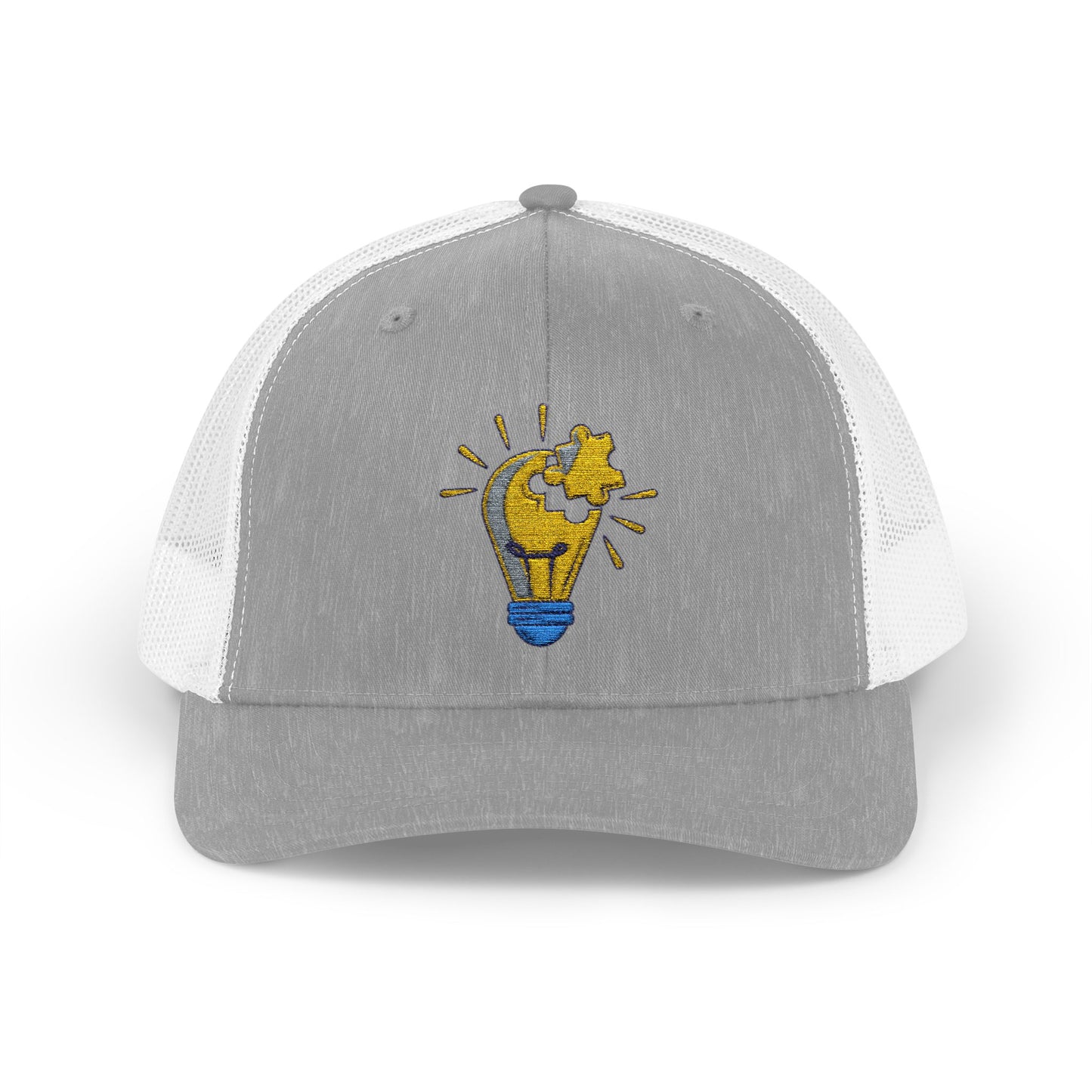 Creative Lightbulb Snapback Trucker Cap | Bright Idea Hat for Innovators