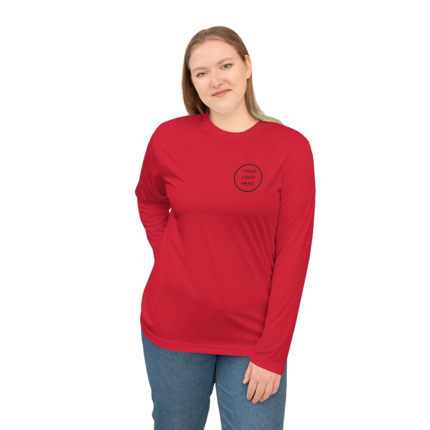 Custom Unisex Performance Long Sleeve Shirt - Ideal for Sports & Outdoor Activities