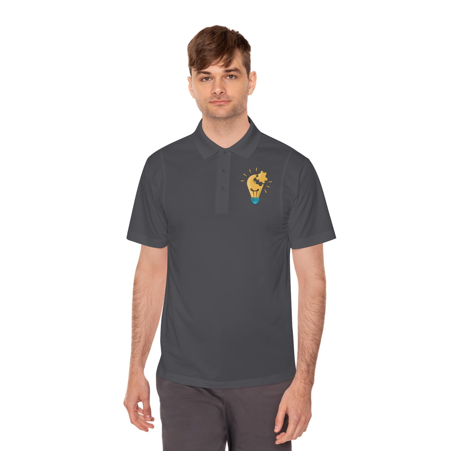 Men's Sport Polo Shirt with Custom Logo