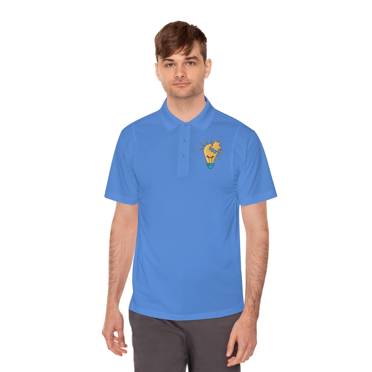 Men's Sport Polo Shirt with Custom Logo