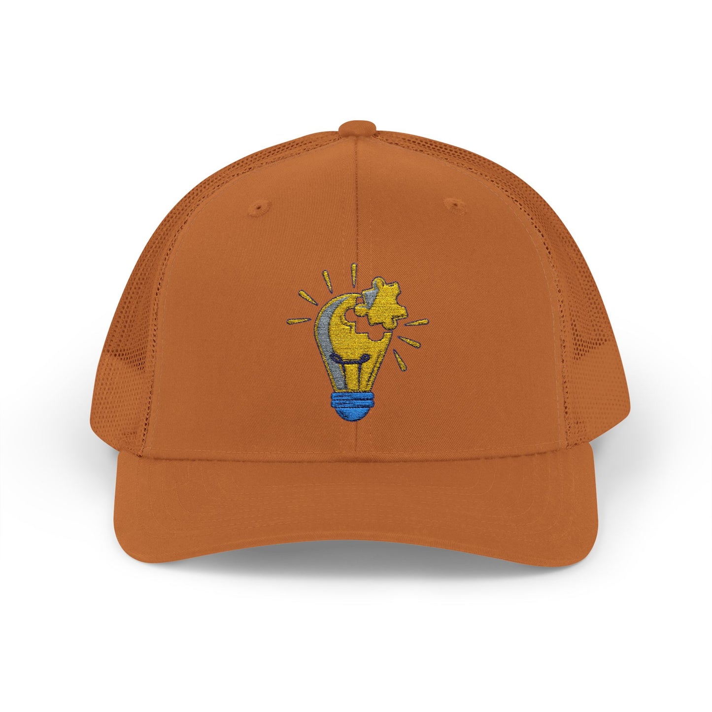 Creative Lightbulb Snapback Trucker Cap | Bright Idea Hat for Innovators