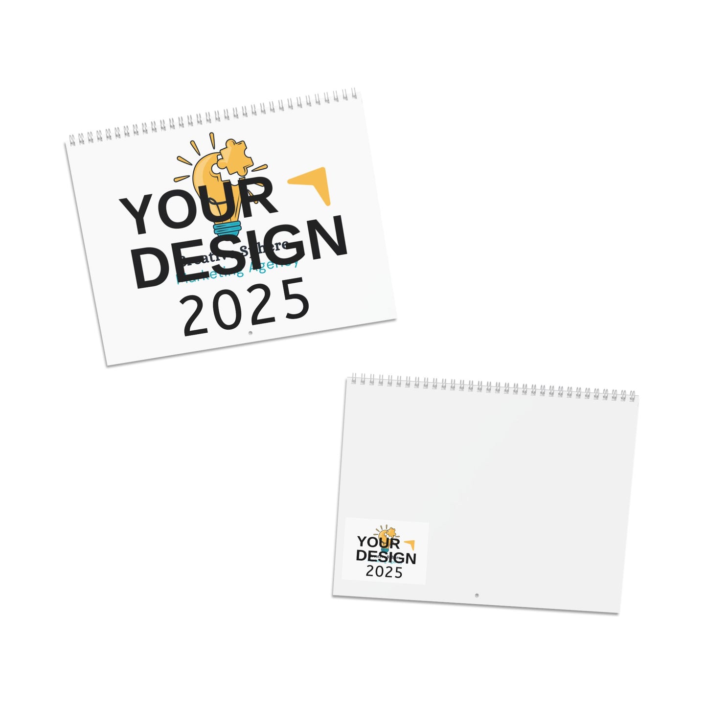 Custom 2025 Wall Calendar - Personalized Design for Planning & Organization