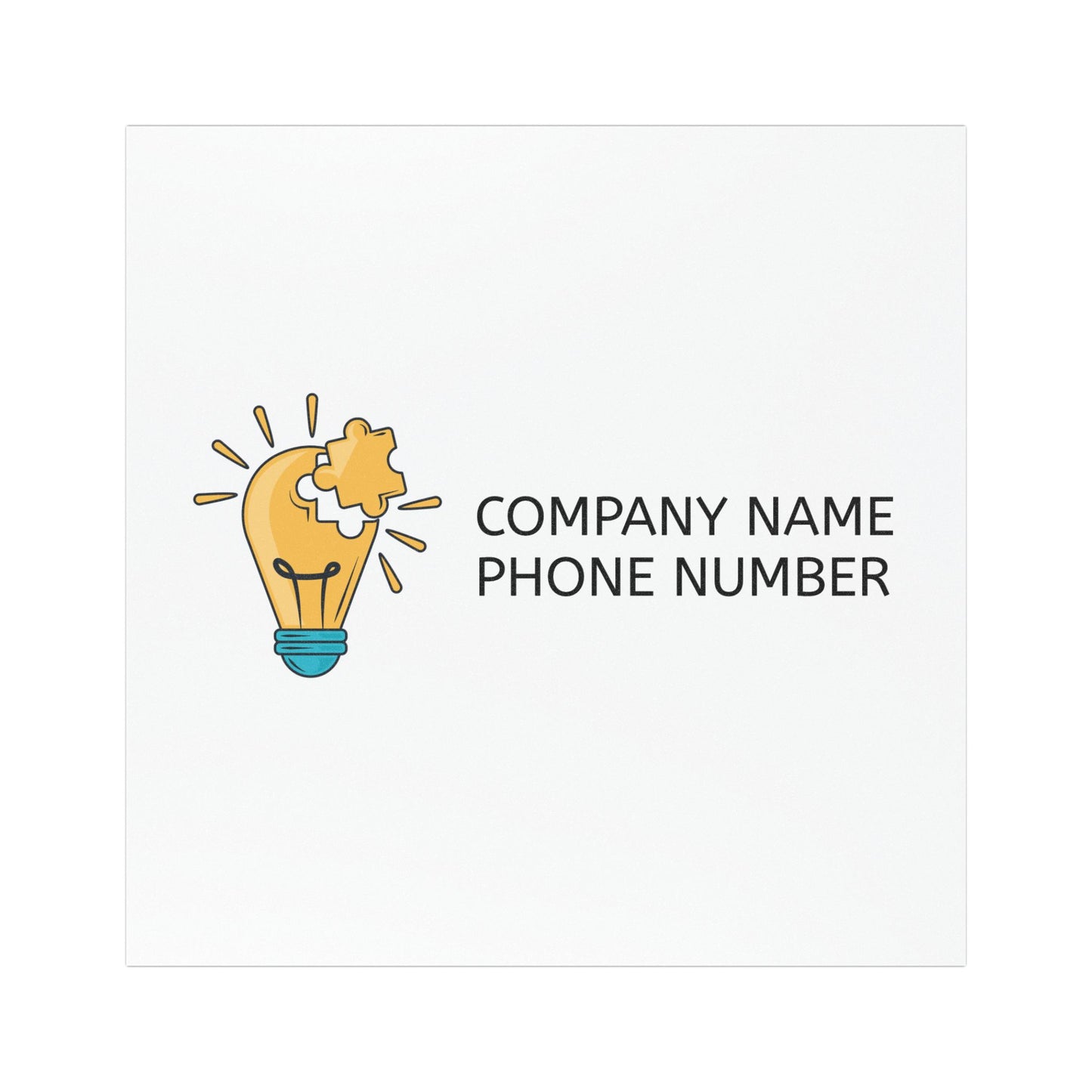 Custom Car Magnet - Promote Your Business with Logo & Contact Info