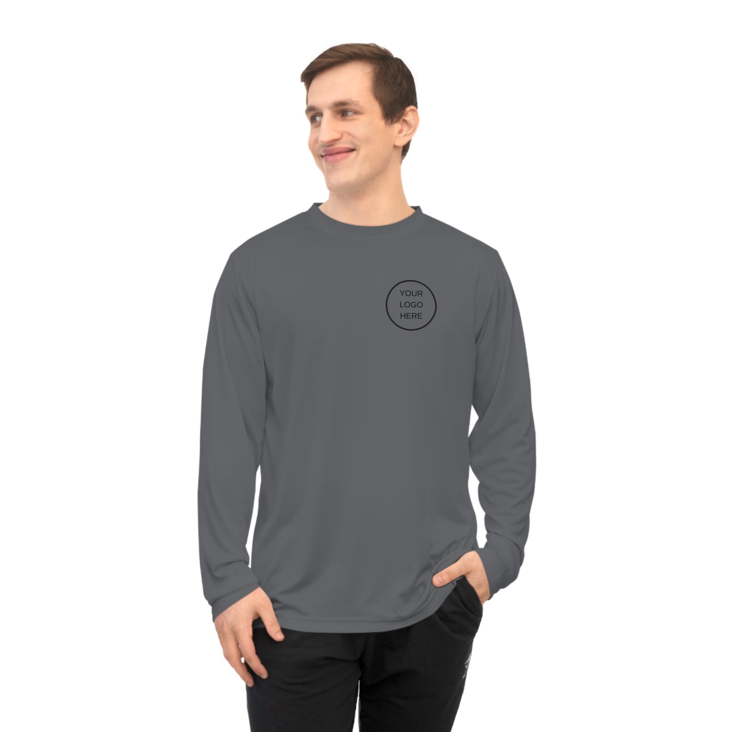 Custom Unisex Performance Long Sleeve Shirt - Ideal for Sports & Outdoor Activities