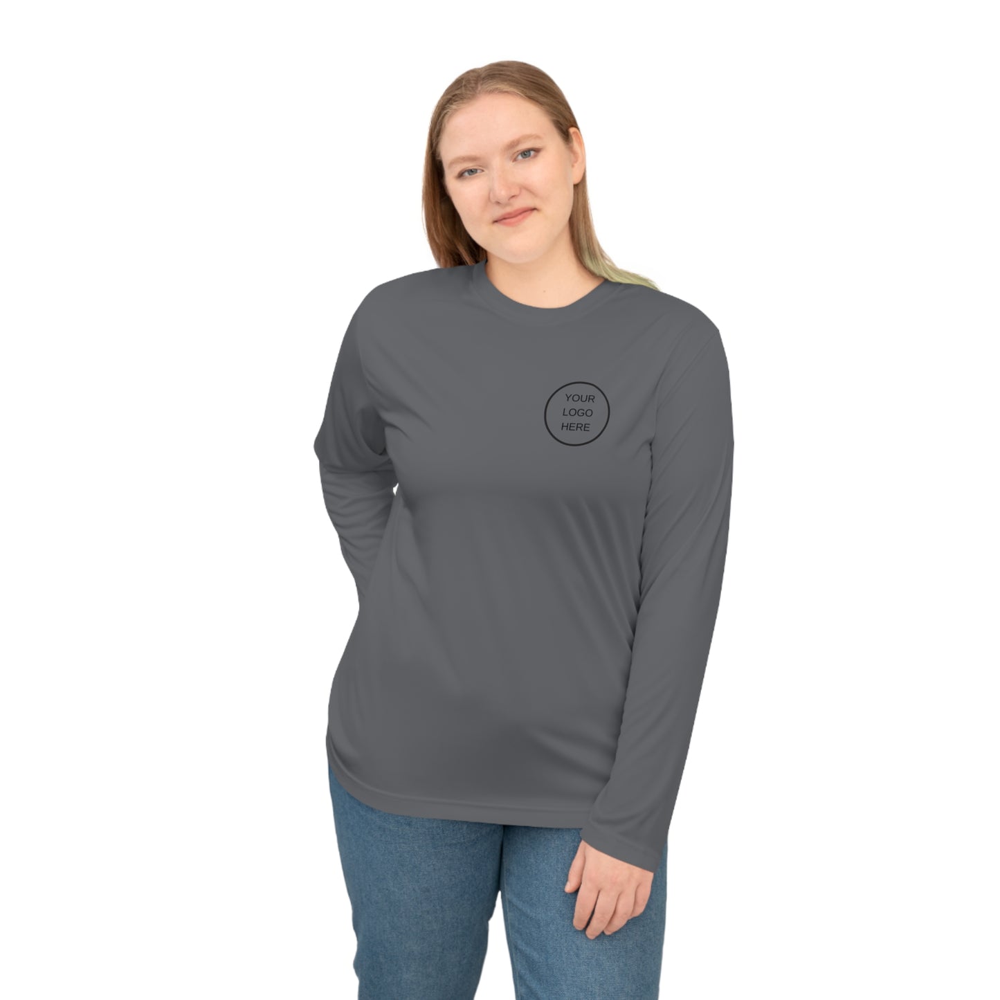 Custom Unisex Performance Long Sleeve Shirt - Ideal for Sports & Outdoor Activities